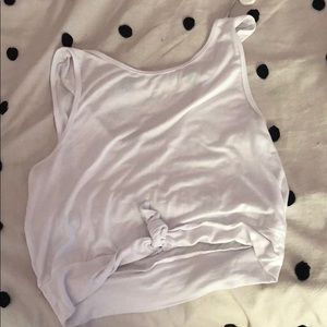 white beyond yoga top size small